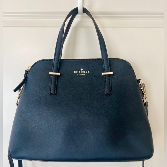 Kate Spade Black Satchel with Structured Design - Picture 7 of 15